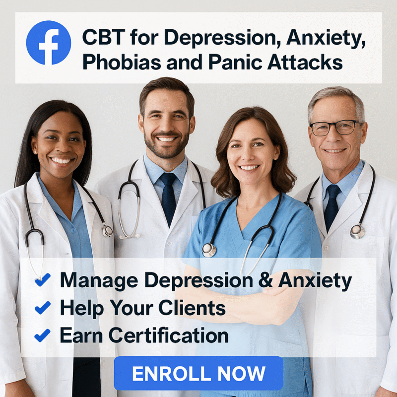 CBT for Depression, Anxiety, Phobias and Panic Attacks