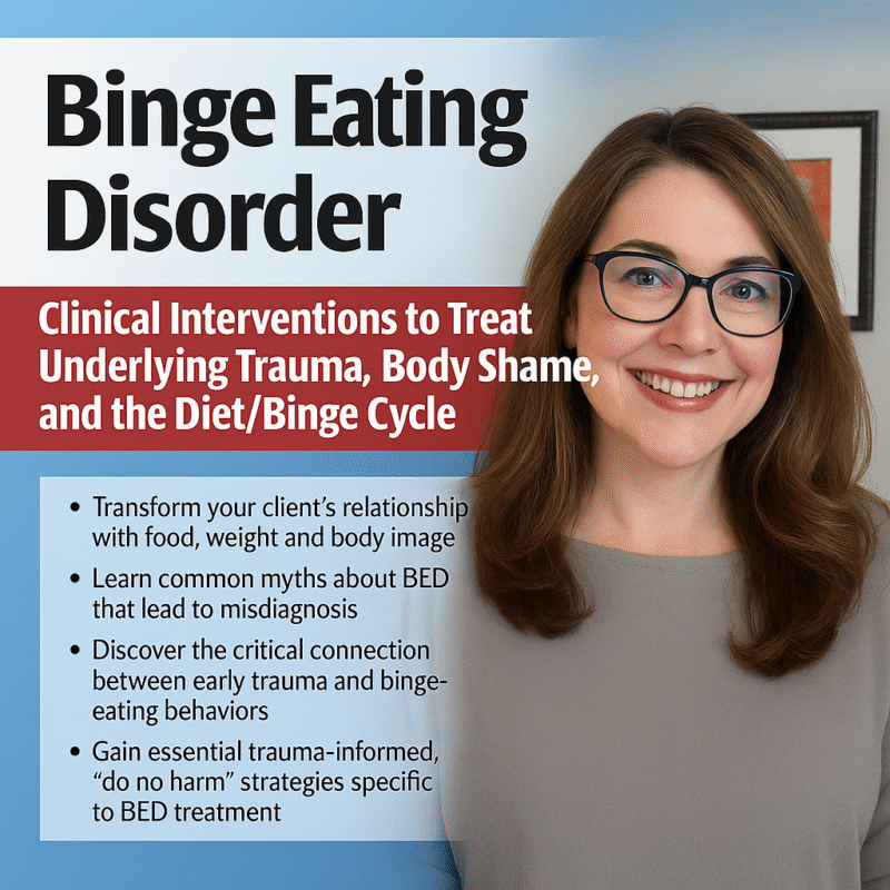 Binge Eating Disorder: Clinical Interventions to Treat Underlying Trauma, Body Shame, and the Diet/Binge Cycle